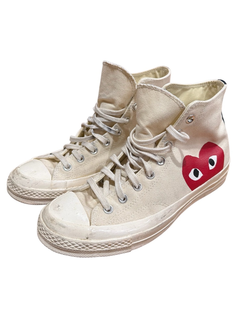 Comme Des Garçons x Converse High-Top Canvas Sneakers
